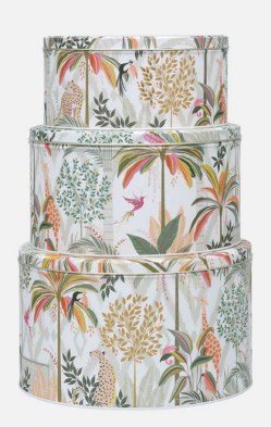 SM2246 Sara Miller Palm Garden Cake tin set